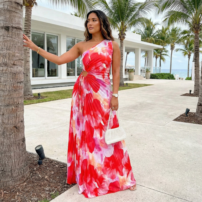 Kacie - Pleated Summer Dress