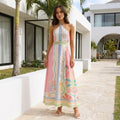 Paloma - Halter Maxi Dress