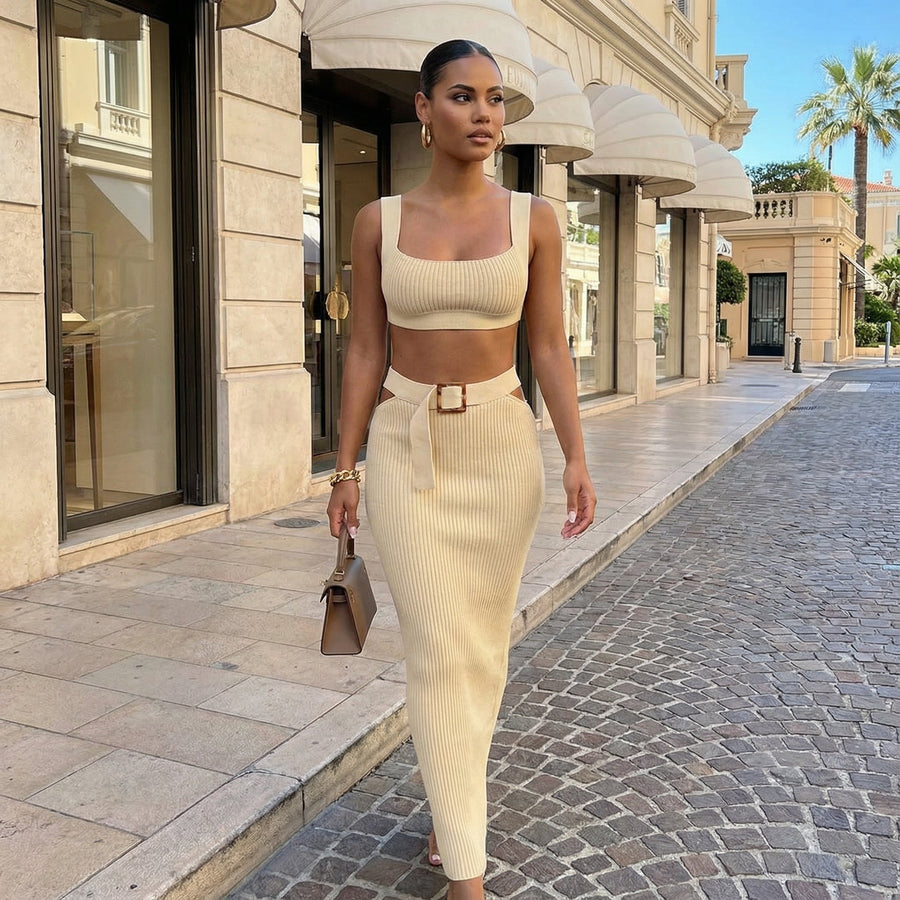 Sahara Ribbed Set
